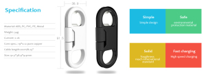 2015-new-Bottle-opener-Key-buckle-Data-line-A-portable-3in1-micro-usb-cable-Data-Line (8)